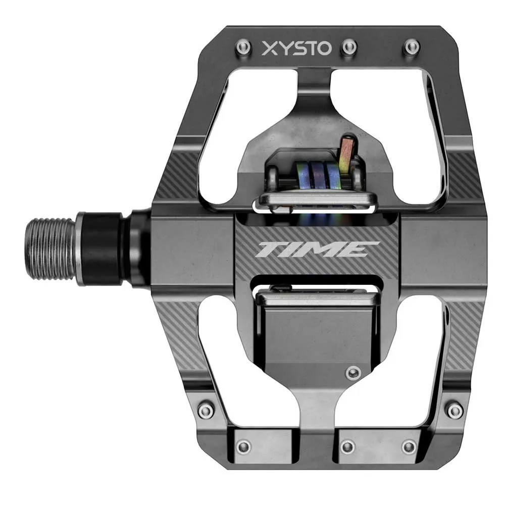 

Педали Time Xysto X-Large/Cleats Atac 13°/17° C1, серебряный