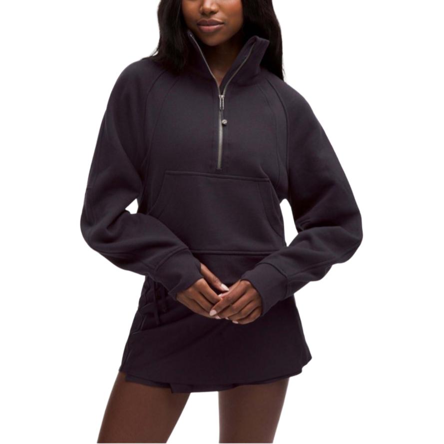 

Свитшот Scuba Series для женщин Lululemon, night moth черный