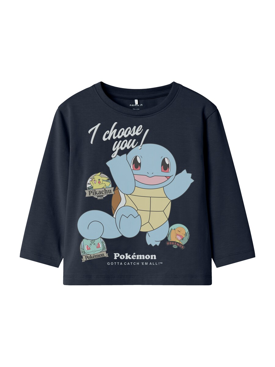 Рубашка NAME IT NMMJUMBO POKEMON, светло-синий/темно-синий