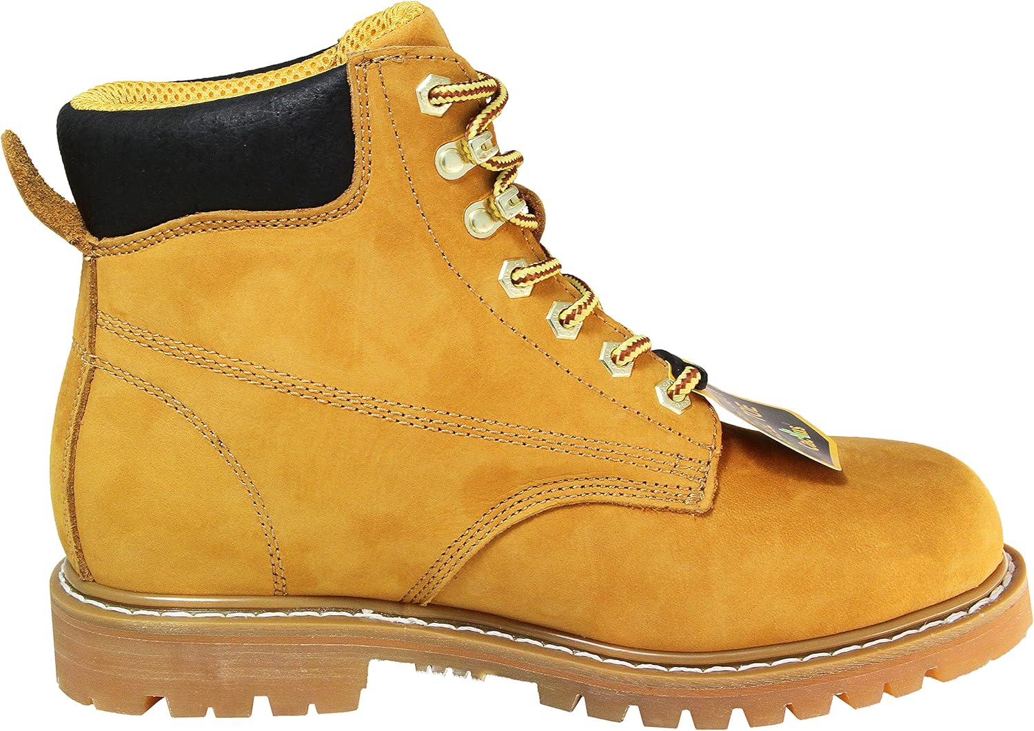 Кожаные ботинки Cactus Men's 611S Cactus Work Boots, Tan — фото 4