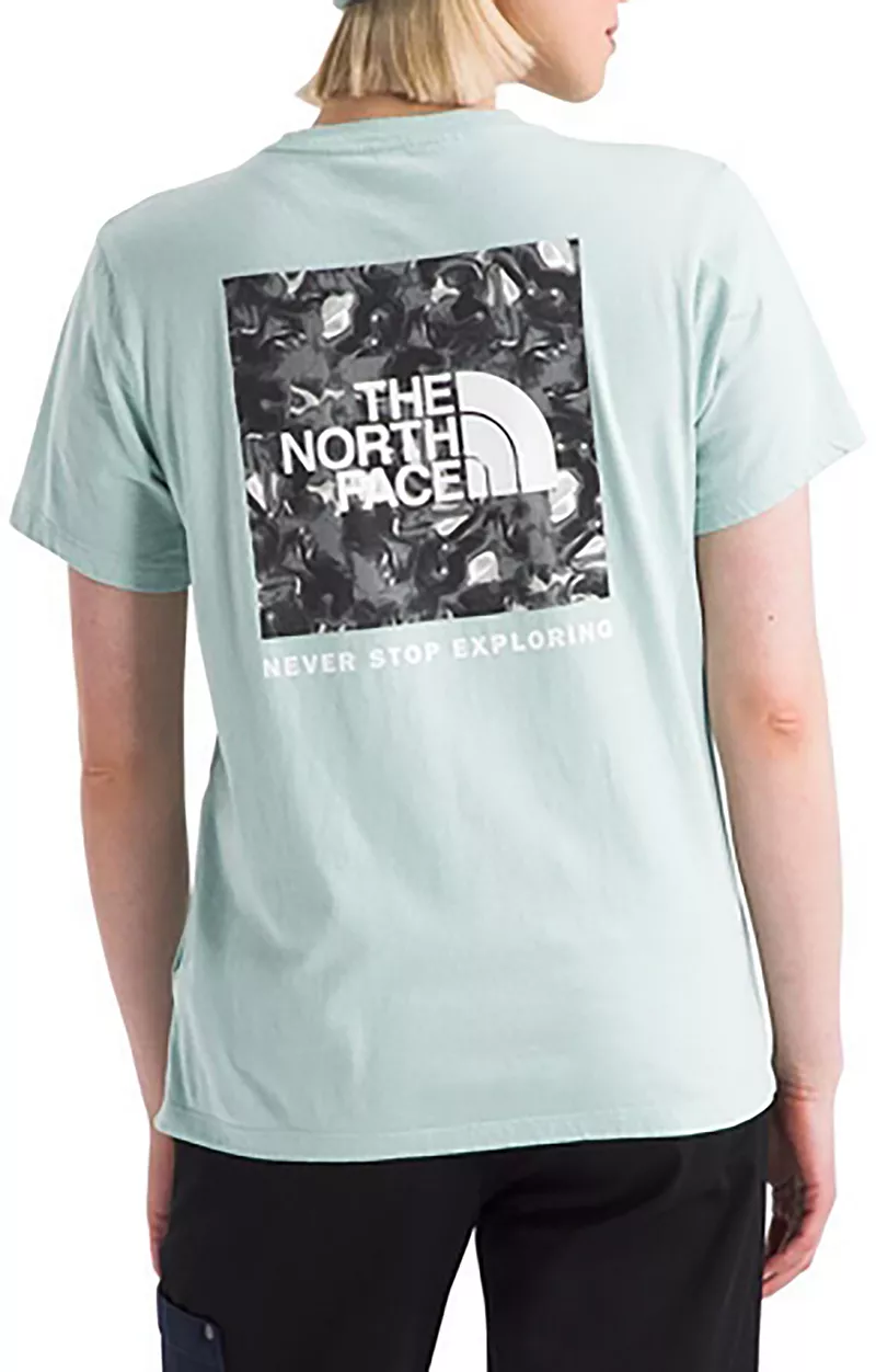 

Женская футболка Box NSE с короткими рукавами The North Face, цвет Muted Pine