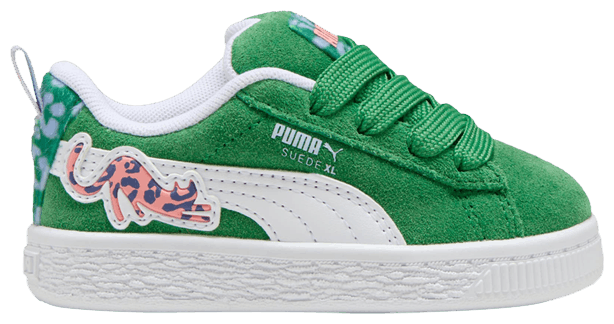 

Кроссовки Puma Cats Club x Suede XL Toddler 'Cat Badge', зеленый