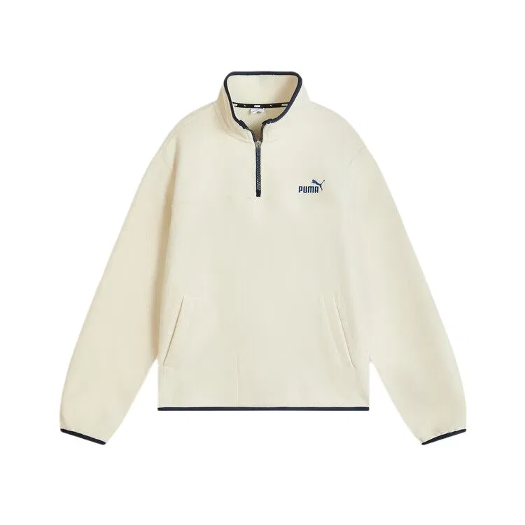 Детская флисовая куртка PUMA White-02 белый