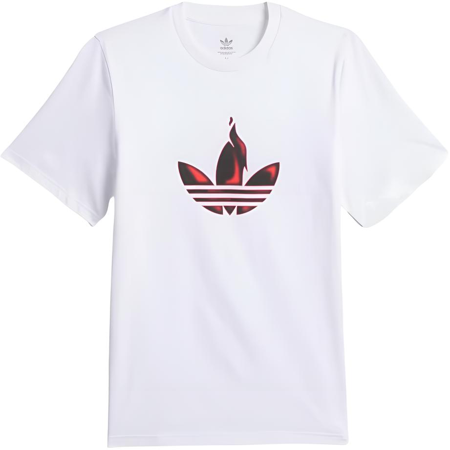 

Футболка Trefoil Torch унисекс Adidas Originals, белый