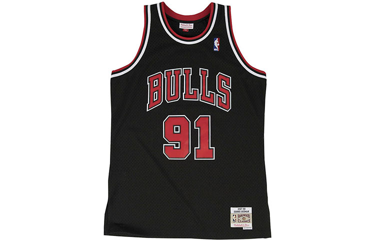 

Аутентичная футболка Mitchell & Ness 1997/98 Dennis Rodman Chicago Bulls Mitchell Ness