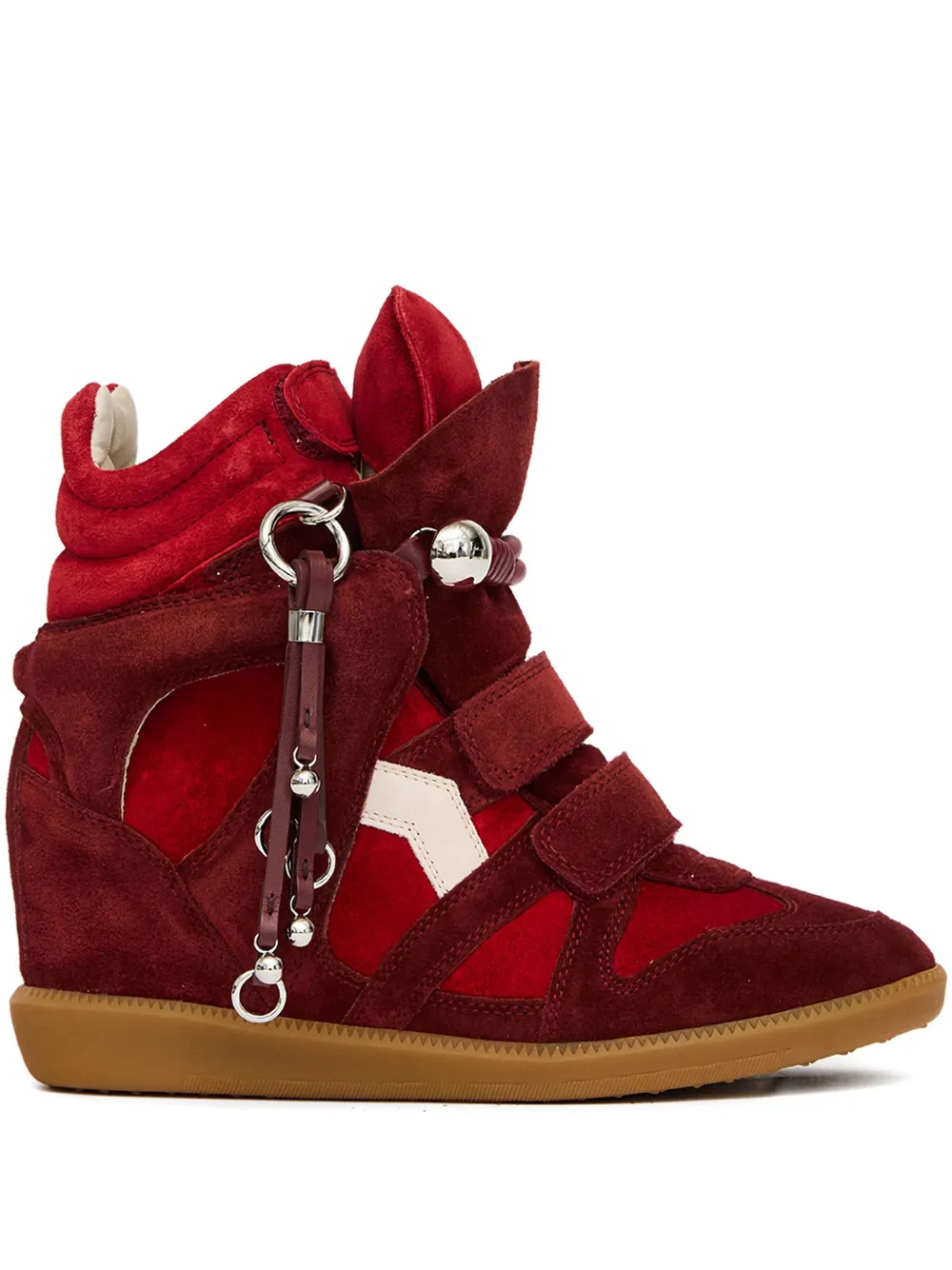 Кеды Bekett Isabel Marant, красный