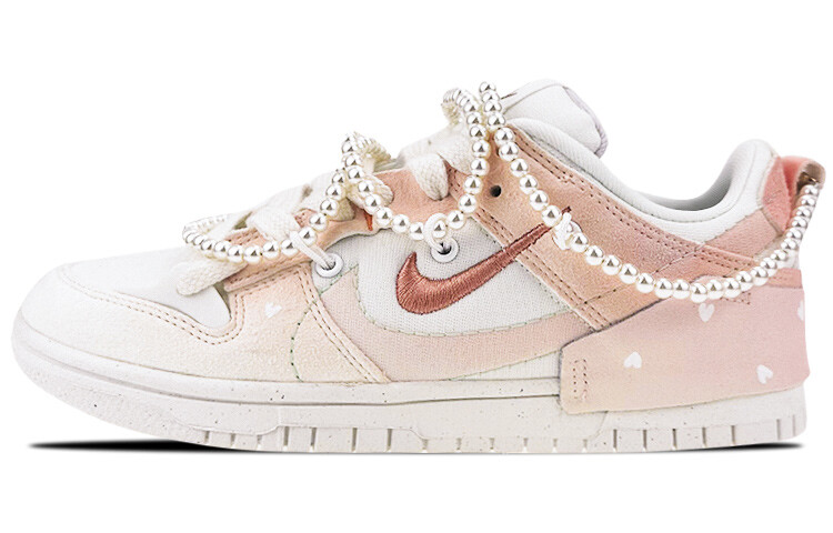 

Кроссовки Nike Dunk Disrupt Skateboard Shoes Women's Low-Top Pink White
