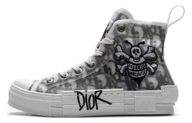 

Кроссовки DIOR And Shawn B23 High Top Bee Embroidery, Серый, Кроссовки DIOR And Shawn B23 High Top Bee Embroidery