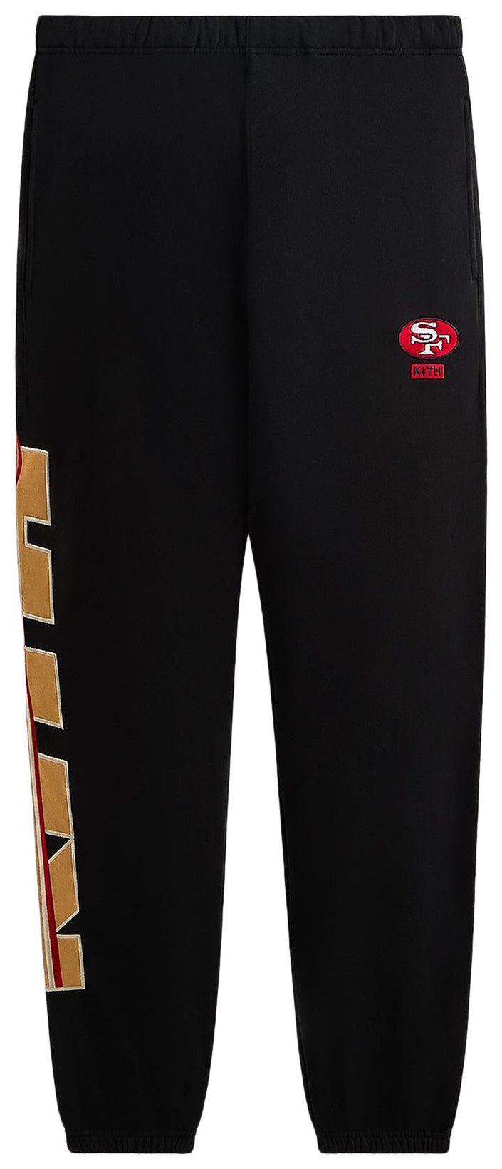 

Спортивные штаны Kith For The NFL San Francisco 49ers Vintage Nelson, черный