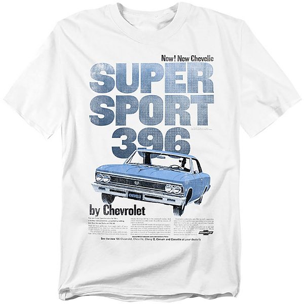 

Футболка с принтом Chevrolet Chevelle 396 Big & Tall Licensed Character