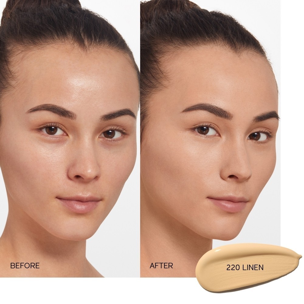 Маска для лица Shiseido — Тональный Synchro skin synchro skin self-refreshing , nr. 220 linen, 30 мл — фото 2