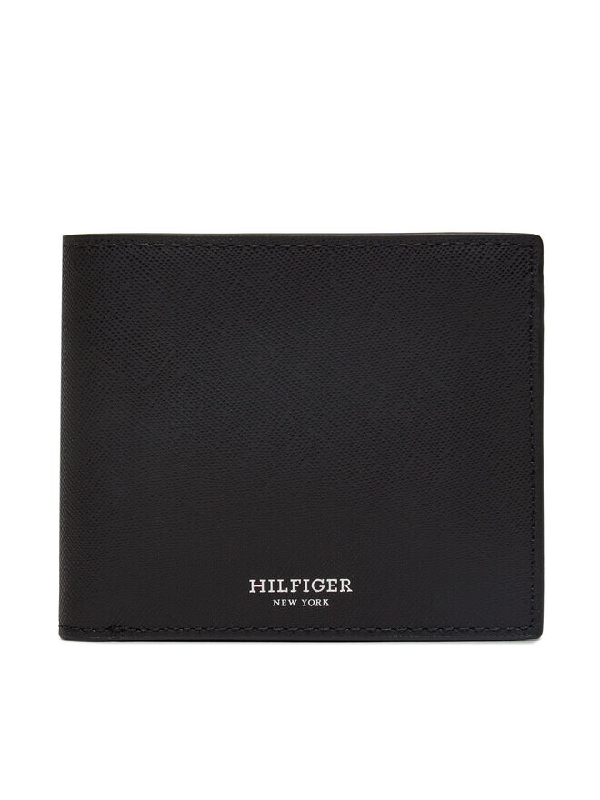 

Кошелек Th Saffiano Cc Flap & Coin Tommy Hilfiger, черный