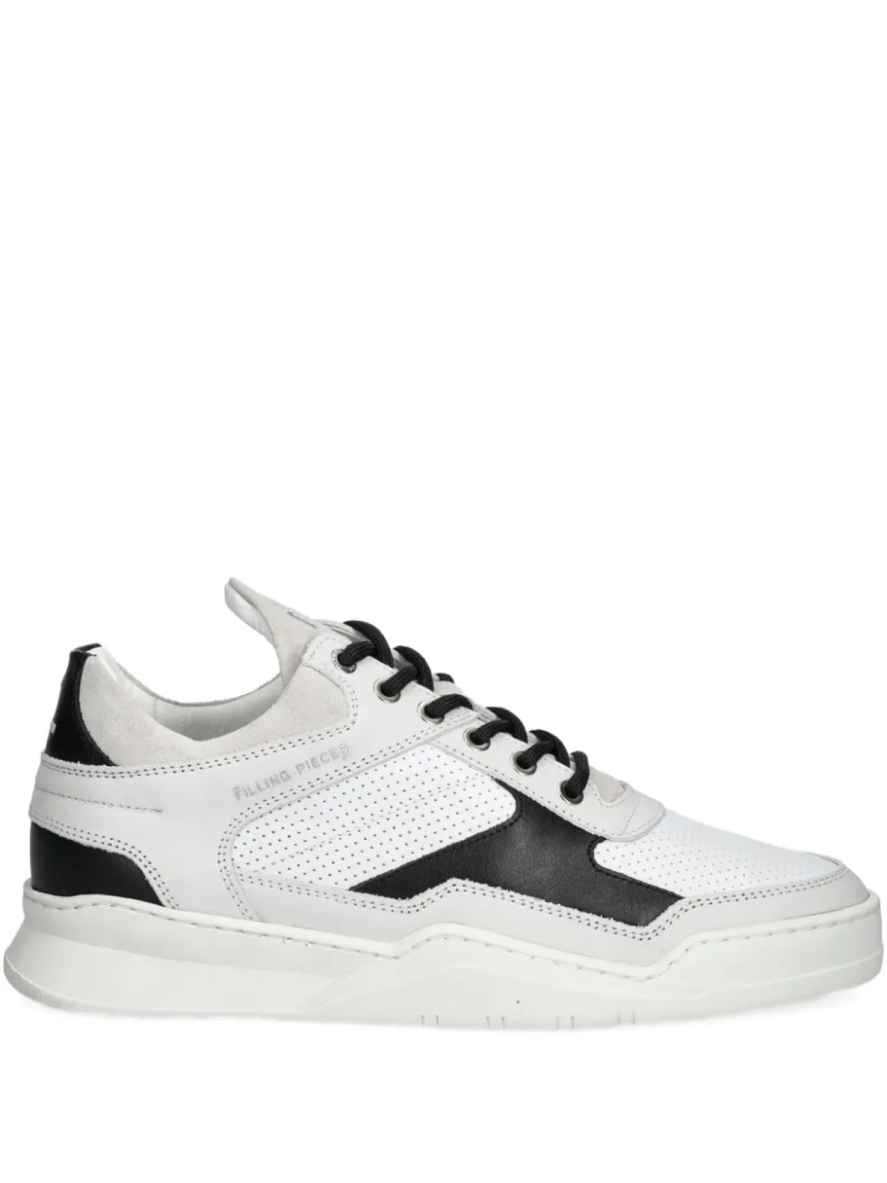 

Кроссовки с кожаными вставками Filling Pieces, белый