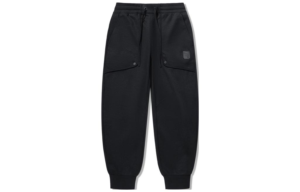 

LiNing Трикотажные спортивные брюки мужские черные