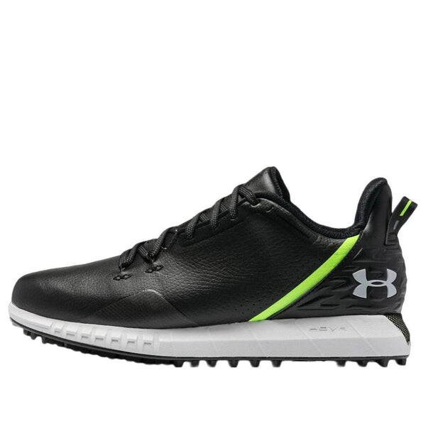 

Кроссовки hovr drive spikeless wide (e) 'black green' Under Armour, черный