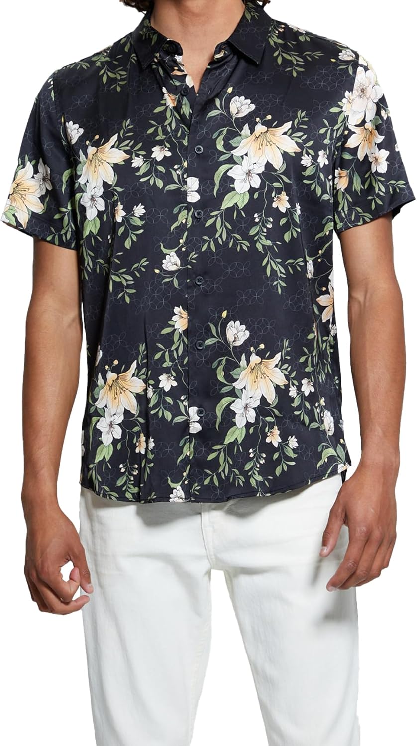 

Мужская рубашка GUESS Eco Charm Midnight Lily