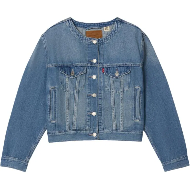 Джинсовая куртка Ice Cool Series для женщин, light blue, moderate Levis