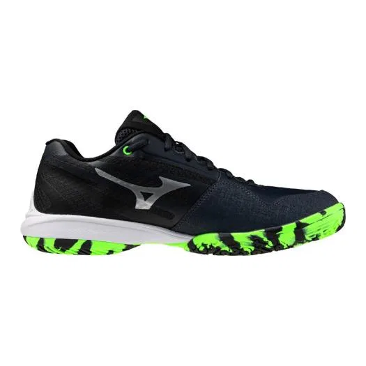 Бадминтонные кроссовки «Wave Claw 4 Wide» от Mizuno, Black X Green — фото 3