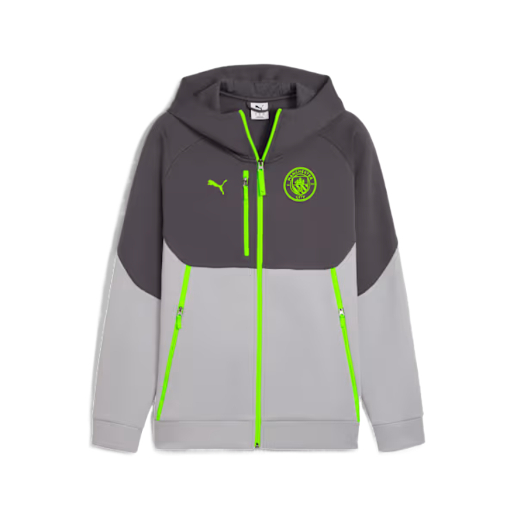 

Толстовка Manchester City Football Club мужская PUMA, серый