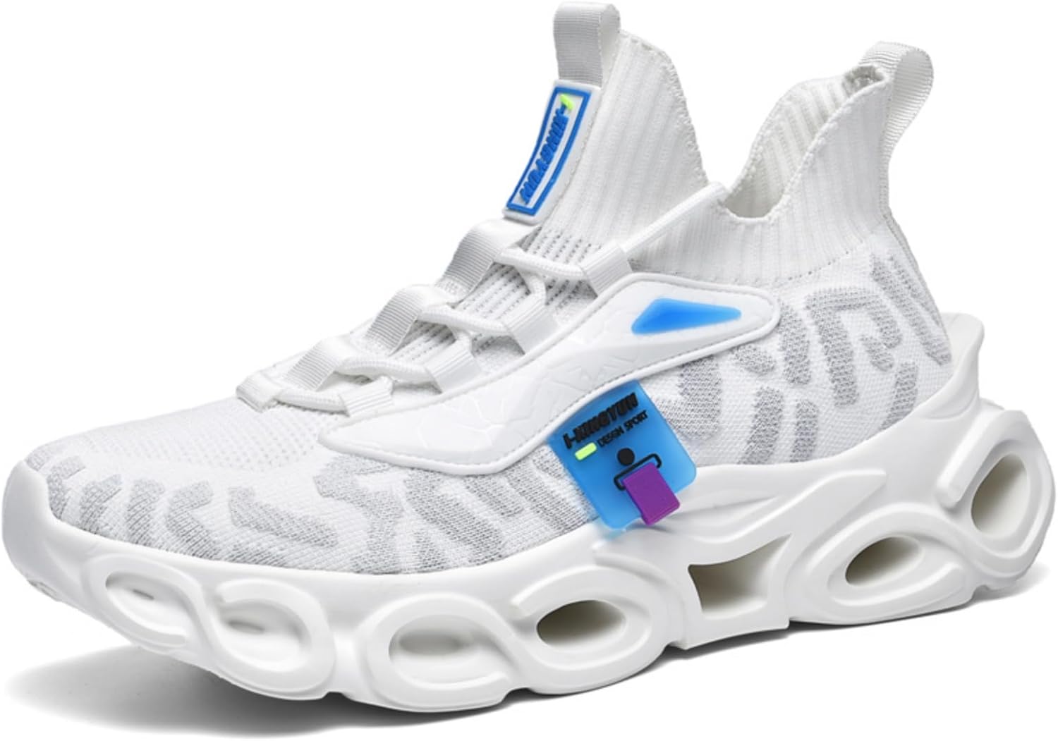 

Мужские спортивные кроссовки: дизайн Blade. Подходят для тенниса, трейлраннинга и баскетбола. Цвета: черный, белый, коричневый, синий, оранжевый. Различные размеры Kpdwfms