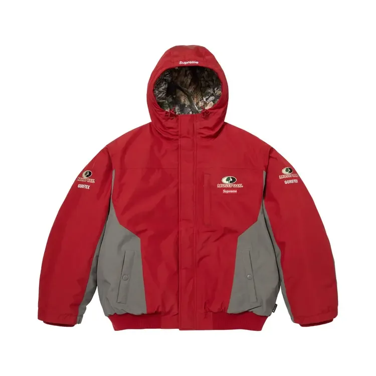 Куртка Supreme GORE-TEX Mossy Oak, цвет «красный»