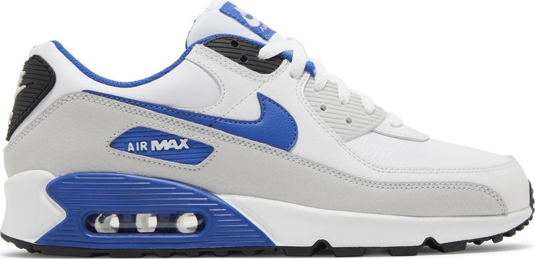 

Кроссовки Air Max 90 Leather 'White Game Royal', белый