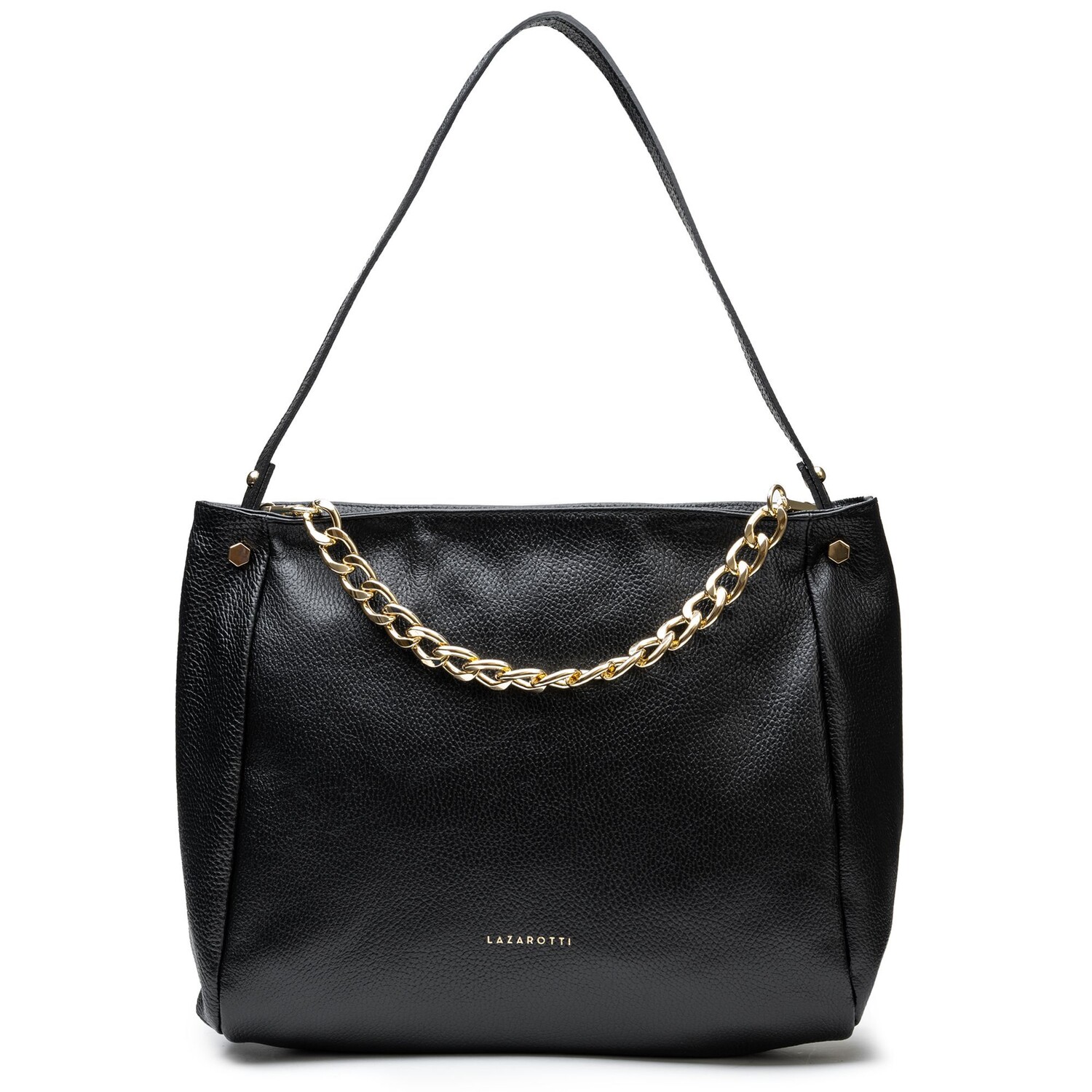 

Сумка через плечо Lazarotti Milano Leather Leder 41 cm, черный
