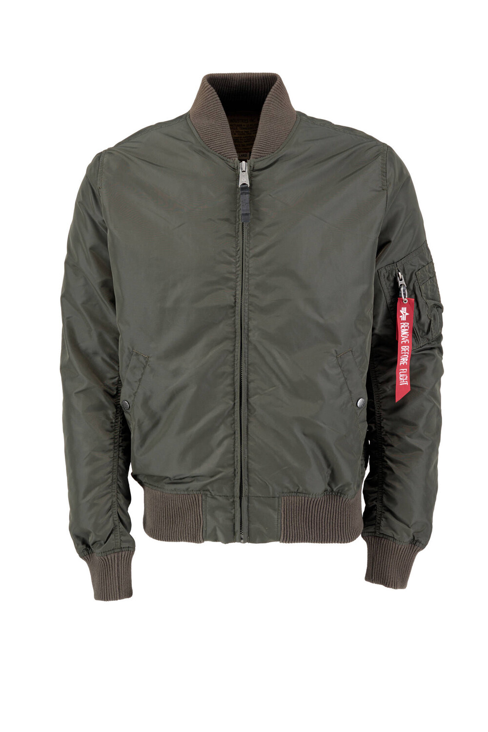 

Куртка-Бомбер "ма-1 тт 257/07" Alpha Industries, серый