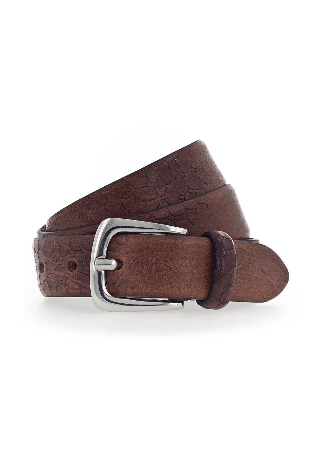 

Ремень Charlisa кожаный B.BELT, темно-коричневый