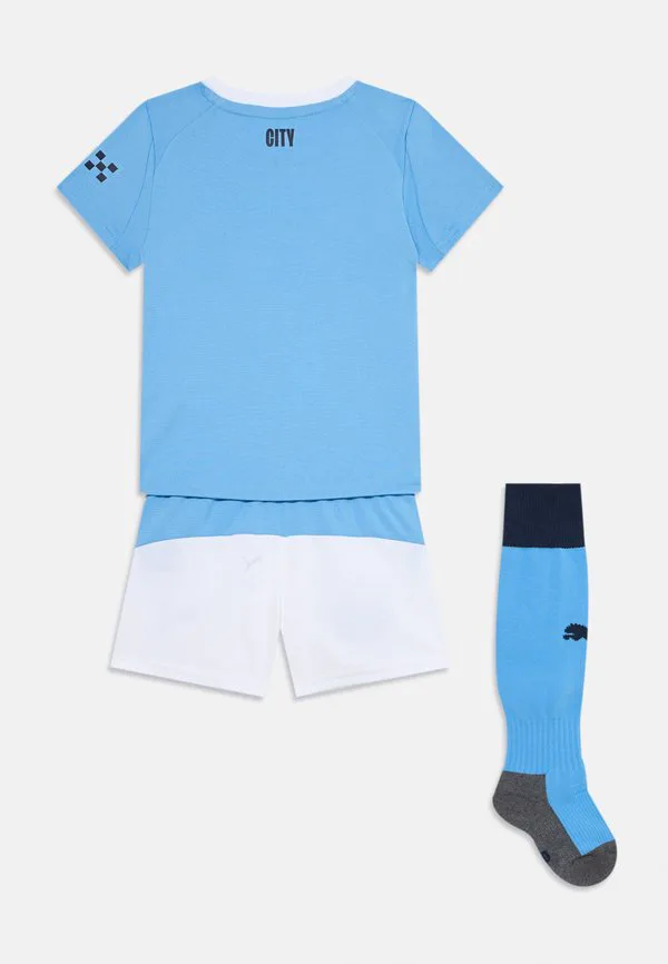 Шорты унисекс футбольного клуба «манчестер сити» Puma, Light Blue/Puma White — фото 2