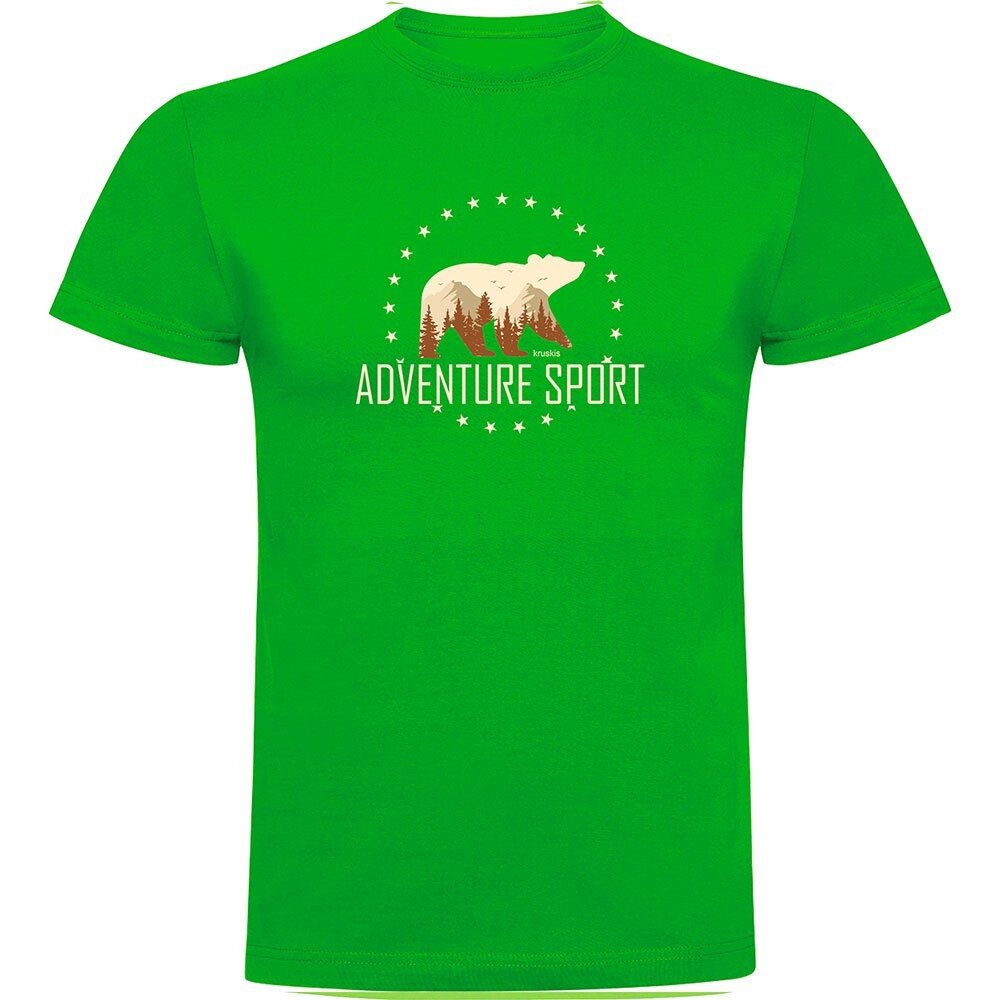 

Футболка с коротким рукавом Kruskis Adventure Sport, зеленый