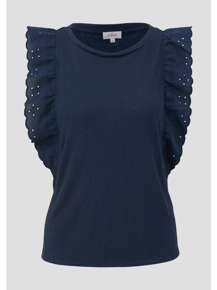 

s.Oliver Футболка 5884_темно-синего цвета