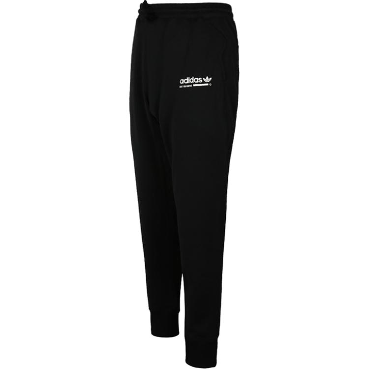 KAVAL Спортивные брюки Трикотажные Мужские Черные Adidas Originals — фото 4