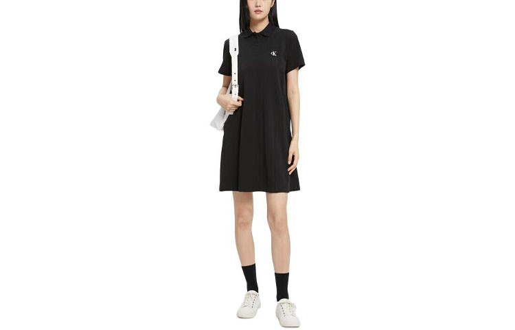 

Calvin Klein Женское платье с шортами и рукавами, цвет Black