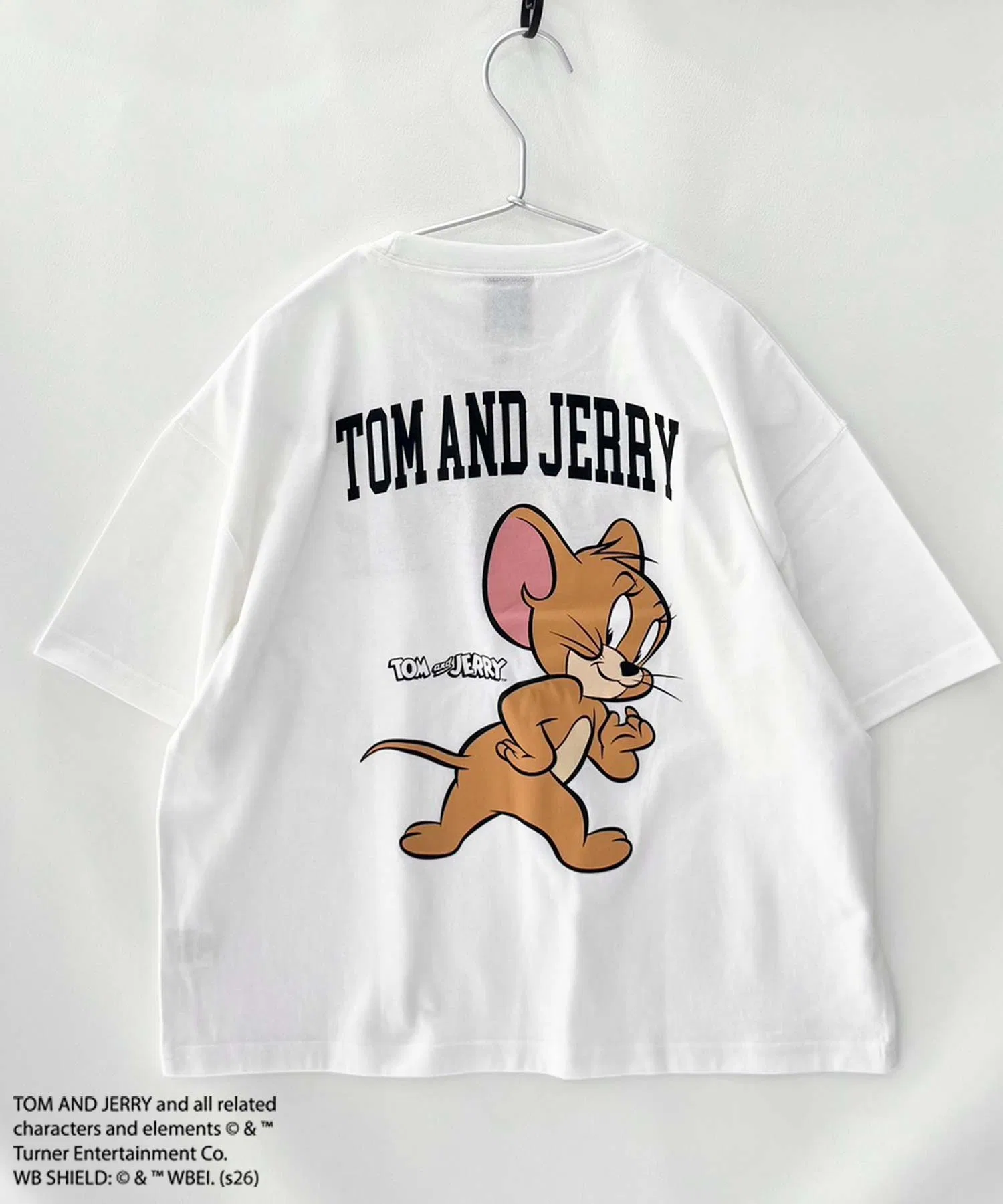 Детская футболка с мультипликационным принтом Tom & Jerry THE CASUAL серая — фото 2