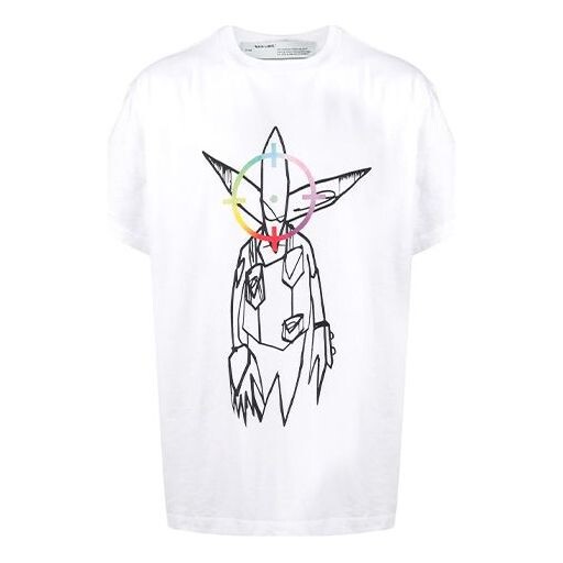

Футболка futura alien s s over tee Off-White, белый