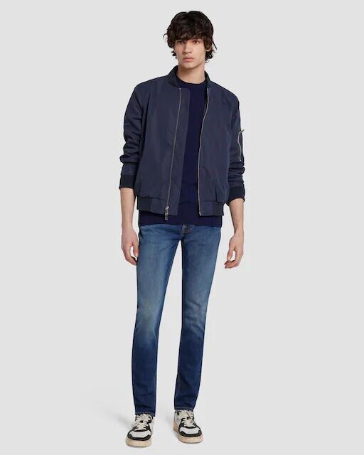 

Джинсы скинни мужские 7 For All Mankind, темно-синий