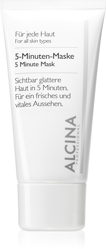 

Для всех типов кожи 5-минутная освежающая маска для лица Alcina, 50 мл