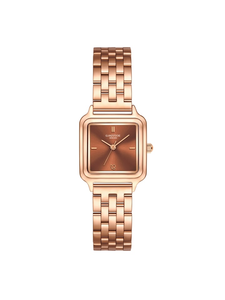 

Glanzstücke München Часы из нержавеющей стали в корпусе из розового золота