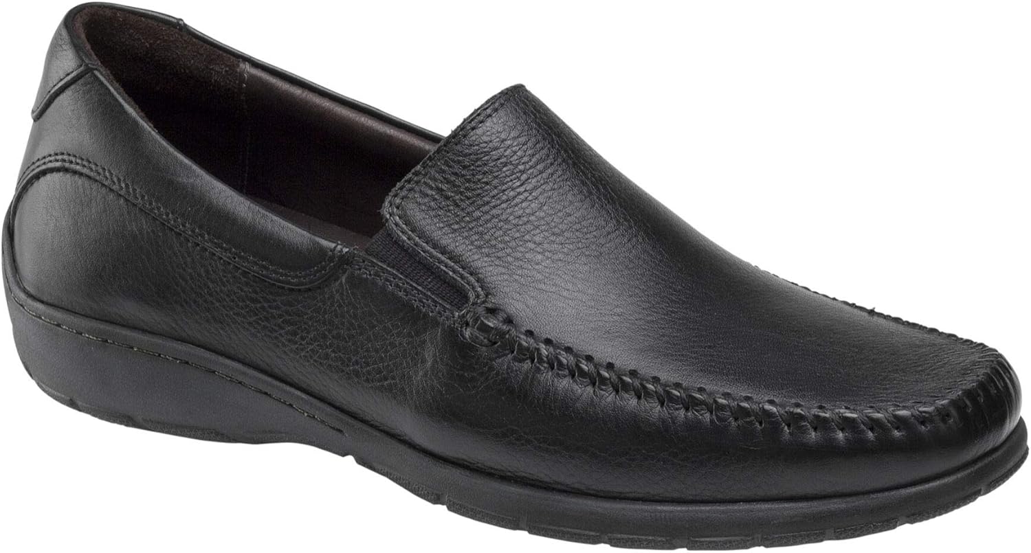 

Johnston & Murphy Men's Crawfoord Venitian Mahogany Leather, черный