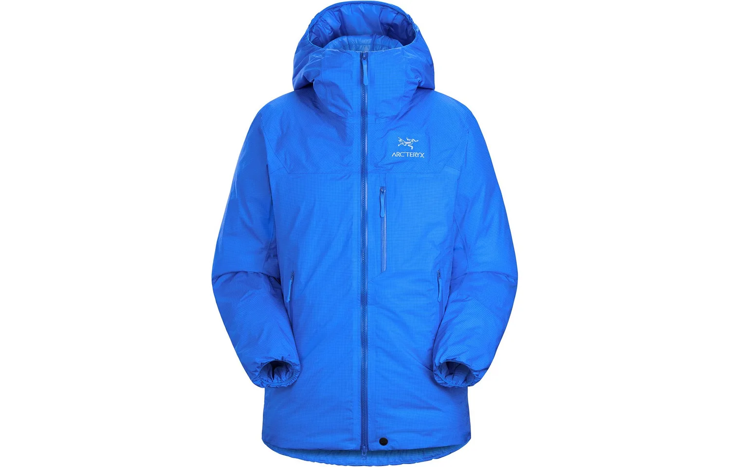 ALPHA легкая парка-пуховик женская Arcteryx, Water Wave Blue/Fluidity
