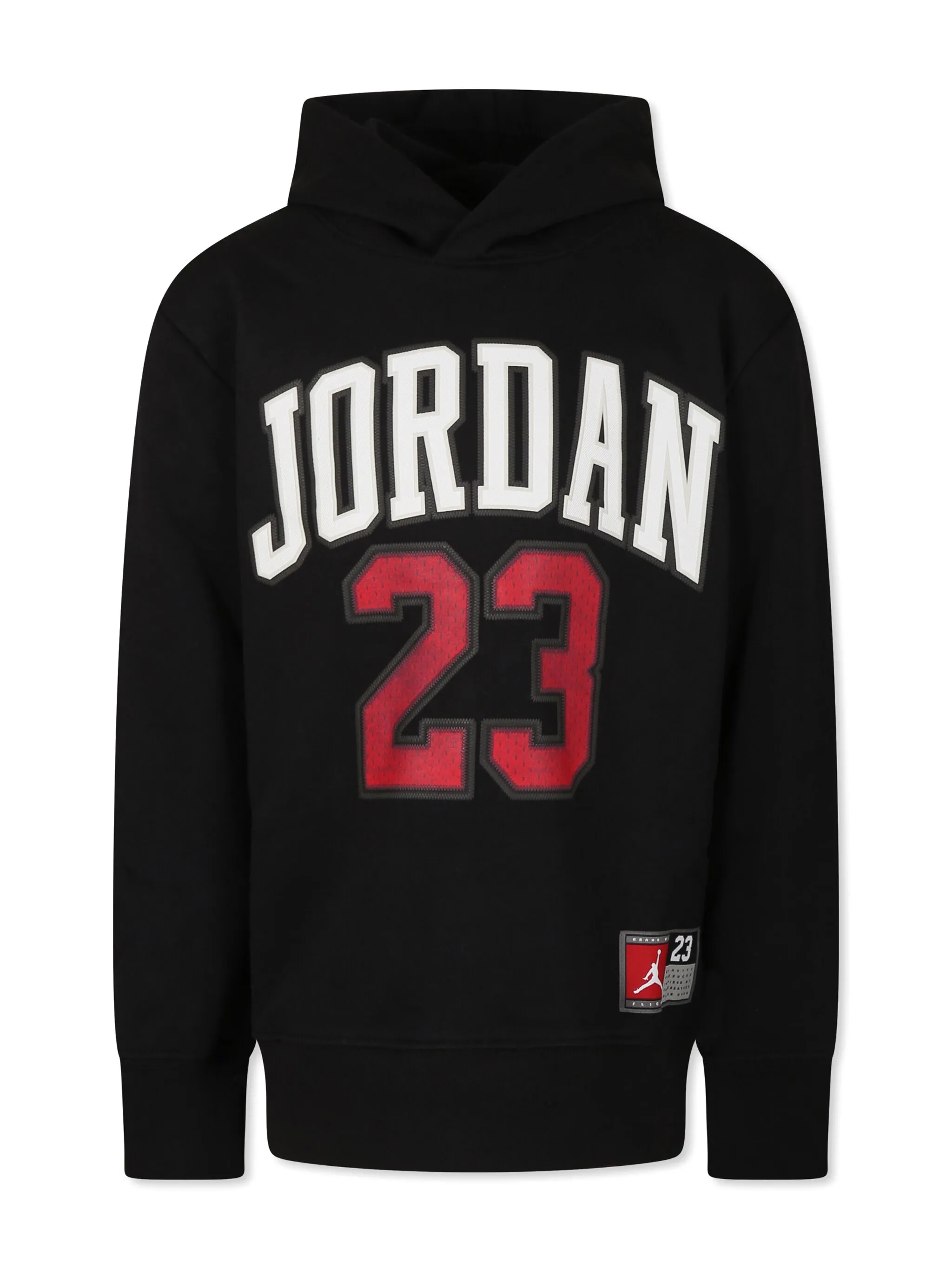 

Флисовое худи Jordan Kids, черный