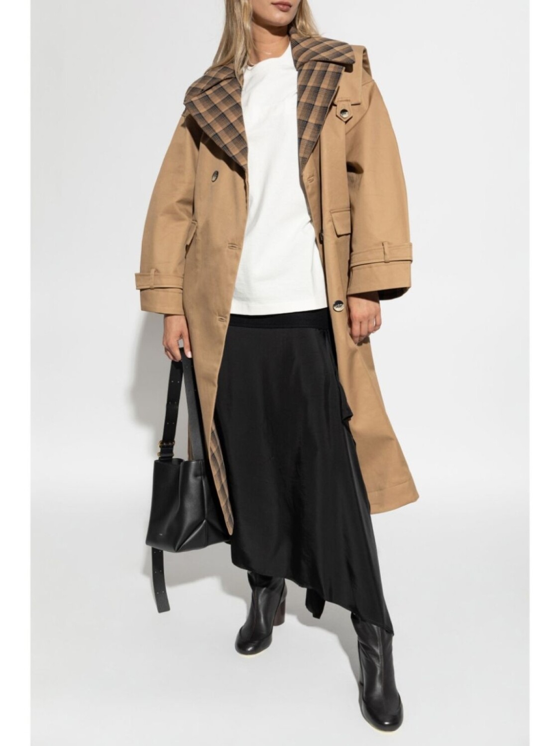 Jil Sander хлопковая футболка с логотипом, белый — фото 2