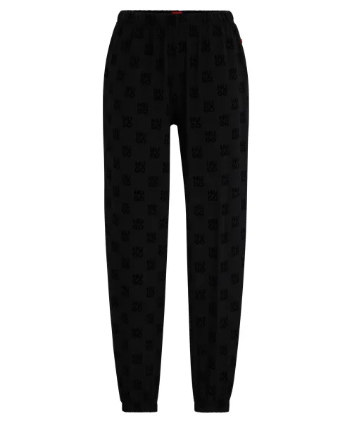 

Спортивные штаны Flocky_pants Regular fit Hugo Bodywear, черный