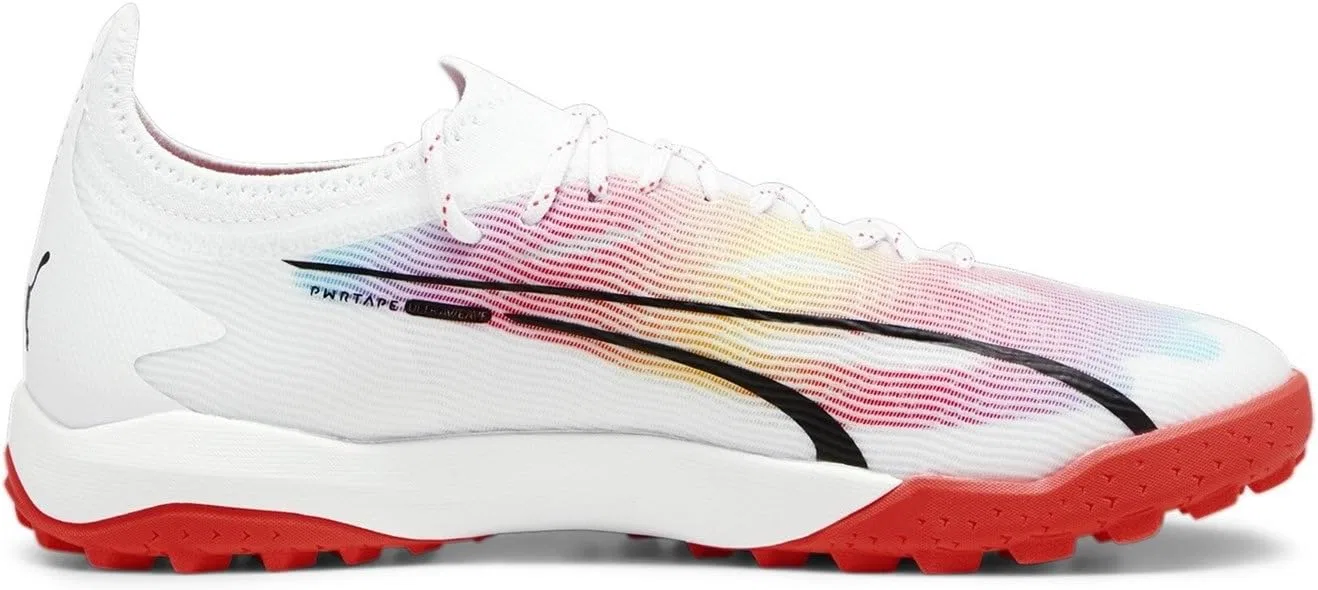 Кроссовки PUMA Unisex Ultra Ultimate Cage Leichtathletik-Schuh, Puma White Puma Black Fire Orchid — фото 4