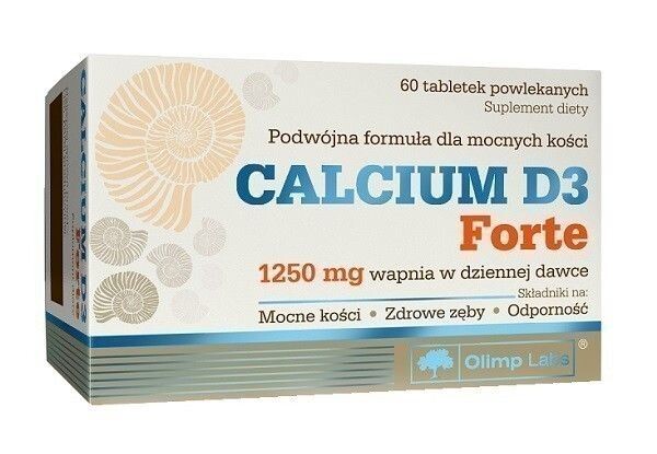 

Препарат для укрепления костей Olimp Calcium D3 Forte, 60 шт