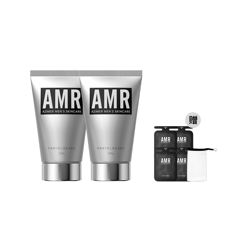 

Очищающее средство AMR для мужчин с аминокислотами для контроля жирности Azmer