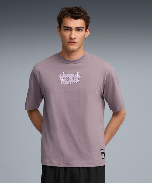 

Футболка унисекс с коротким рукавом и графическим принтом, коллаборация PUMA x RIPNDIP