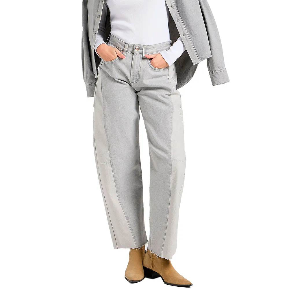 

Джинсы Lee Rider Barrel свободного кроя, серый