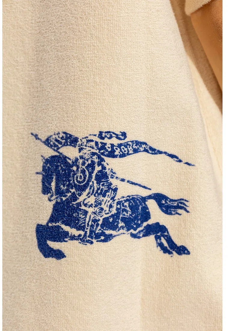 Футболка Burberry, женская, калико, бежевый — фото 4